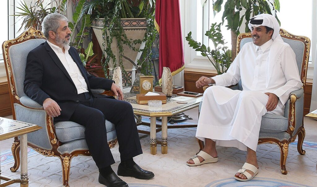 مشعل وامير قطر