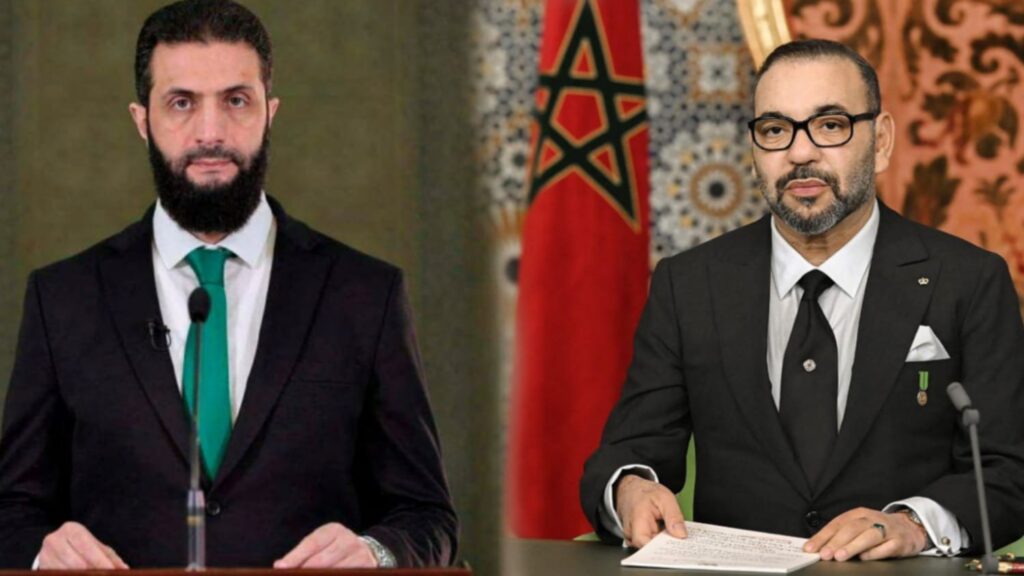 تهنئة صاحب الجلالة محمد السادس للرئيس السوري أحمد الشرع 9 44ec094a b4e9 4676 8e60 435e98f56e16