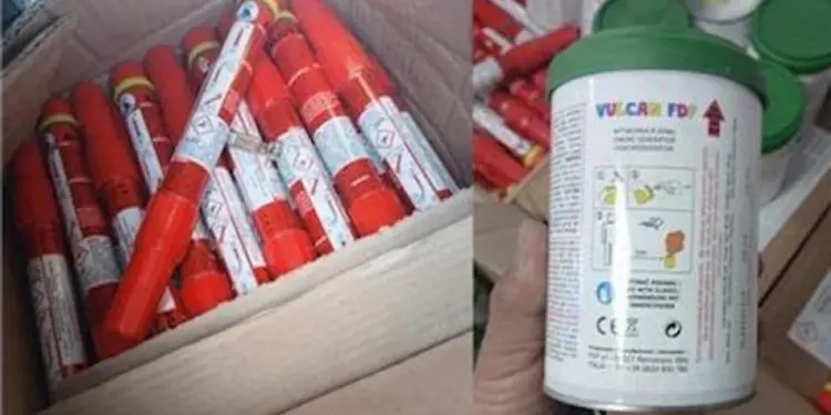 ميناء طنجة المتوسط.. إحباط محاولة لتهريب 1852 وحدة من المفرقعات والشهب النارية وتوقيف شخص