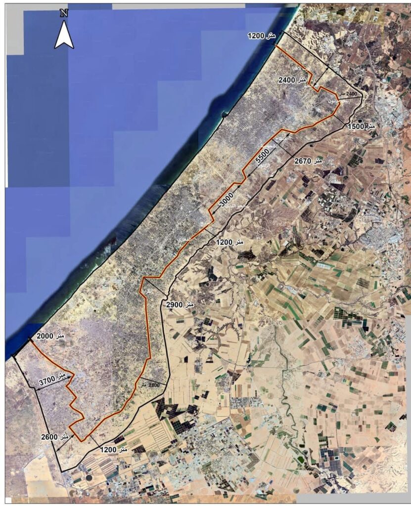 خريطة إسرائيل الجديدة لغزة: خط أحمر يقتطع 40% من القطاع ويهدد بـ"نكبة ثانية" منع أكثر من 700 ألف فلسطيني من العودة 2 580bd927 1318 42fe a9a1 cded6904c641