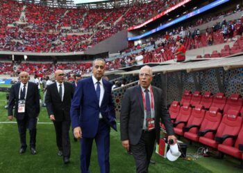 مصدر أمني: حموشي يتفقد ملعب مولاي عبد الله استعداداً لمباراة المغرب والنيجر