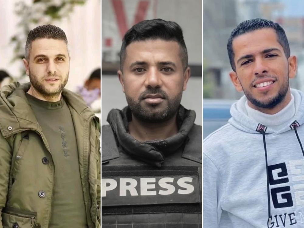 11 شهيدا منهم 3 صحفيين و3 أشقاء وامرأة وأب وطفله بنيران الاحتلال شرقي غزة 2 5brK8