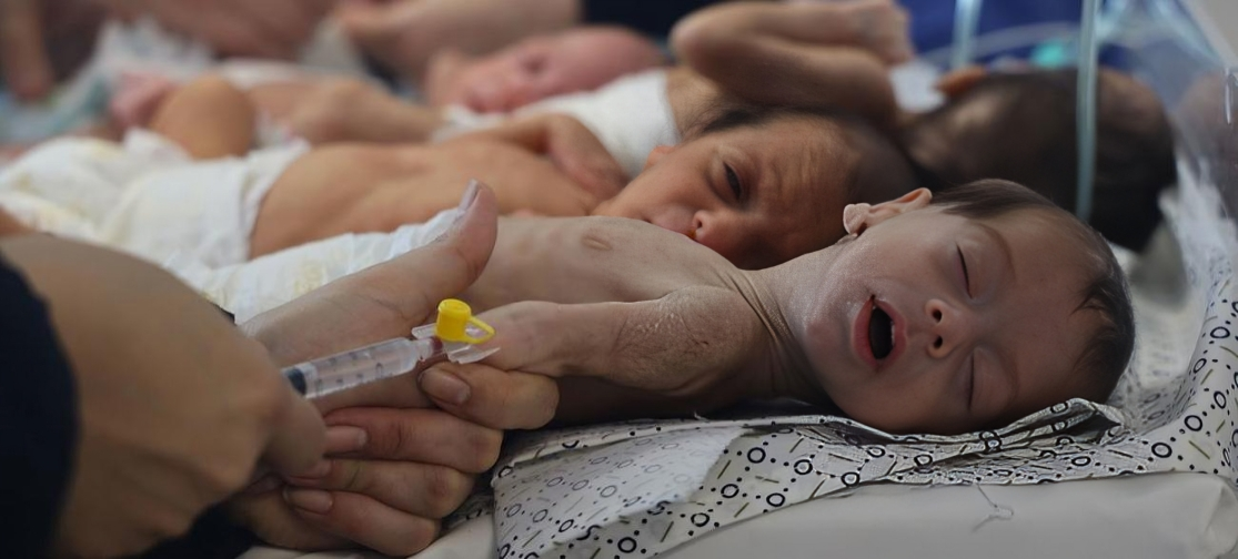 Baby in Gaza