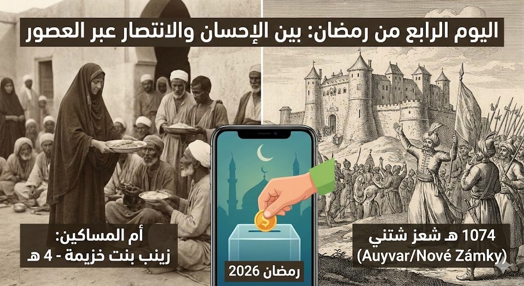 اليوم الرابع من رمضان: محطات بين الإحسان والانتصار في تاريخ الاسلام 1 unnamed