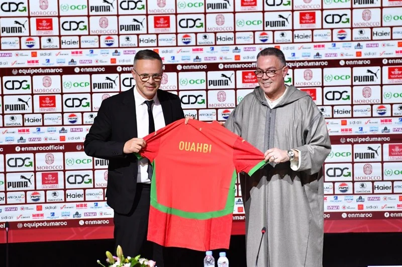 تعيين محمد وهبي مدربا جديدا للمنتخب الوطني المغربي لكرة القدم 9 ouahbi frmf