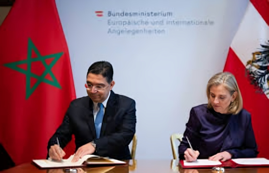 المغرب والنمسا: توقيع مذكرة تفاهم لتعزيز الحوار الاستراتيجي