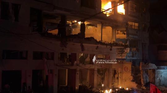 يومٌ دامٍ في قطاع غزة: 8 شهداء جراء الغارات المتواصلة