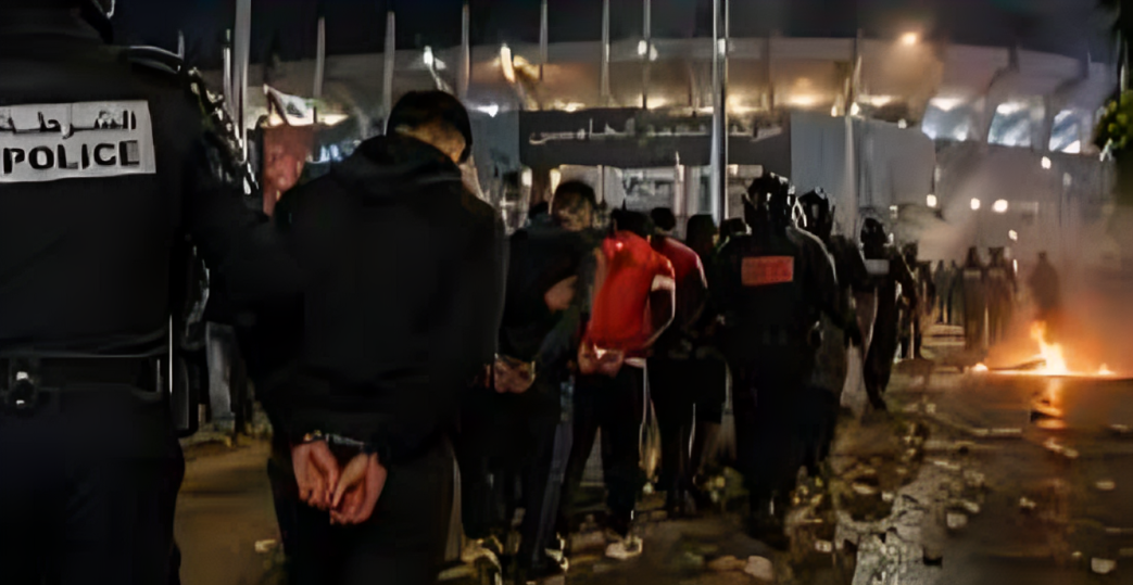 تخريب بمركب محمد الخامس: وكيل الملك يقرر متابعة 42 شخصاً في أحداث مباراة الوداد ويعقوب المنصور.
