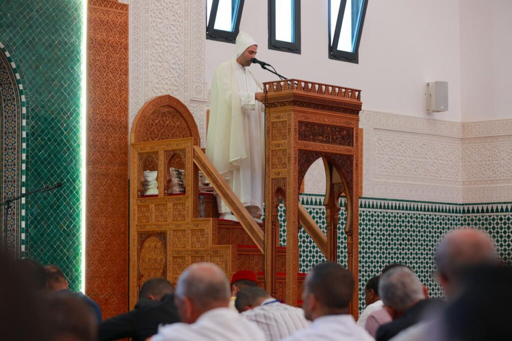 توطيداً للأمن الروحي: افتتاح مسجد المقر الأمني الجديد للمديرية العامة للأمن الوطني بالرباط 16 WhatsApp Image 2026 06 19 at 17.45.57