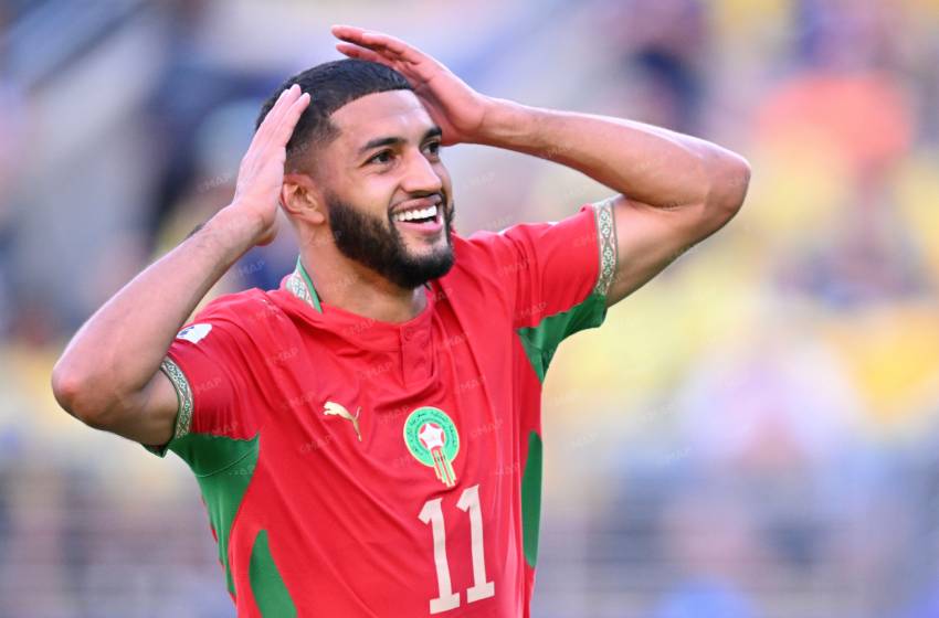 أسود الأطلس يفتتحون مشوارهم بتعادل إيجابي أمام المنتخب البرازيلي. 3 saibari