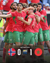 المغرب ضد النرويج