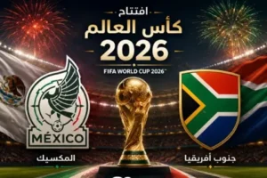 جريدة القرب 95 كأس العالم 2026 ينطلق بمباراة المكسيك وجنوب إفريقيا