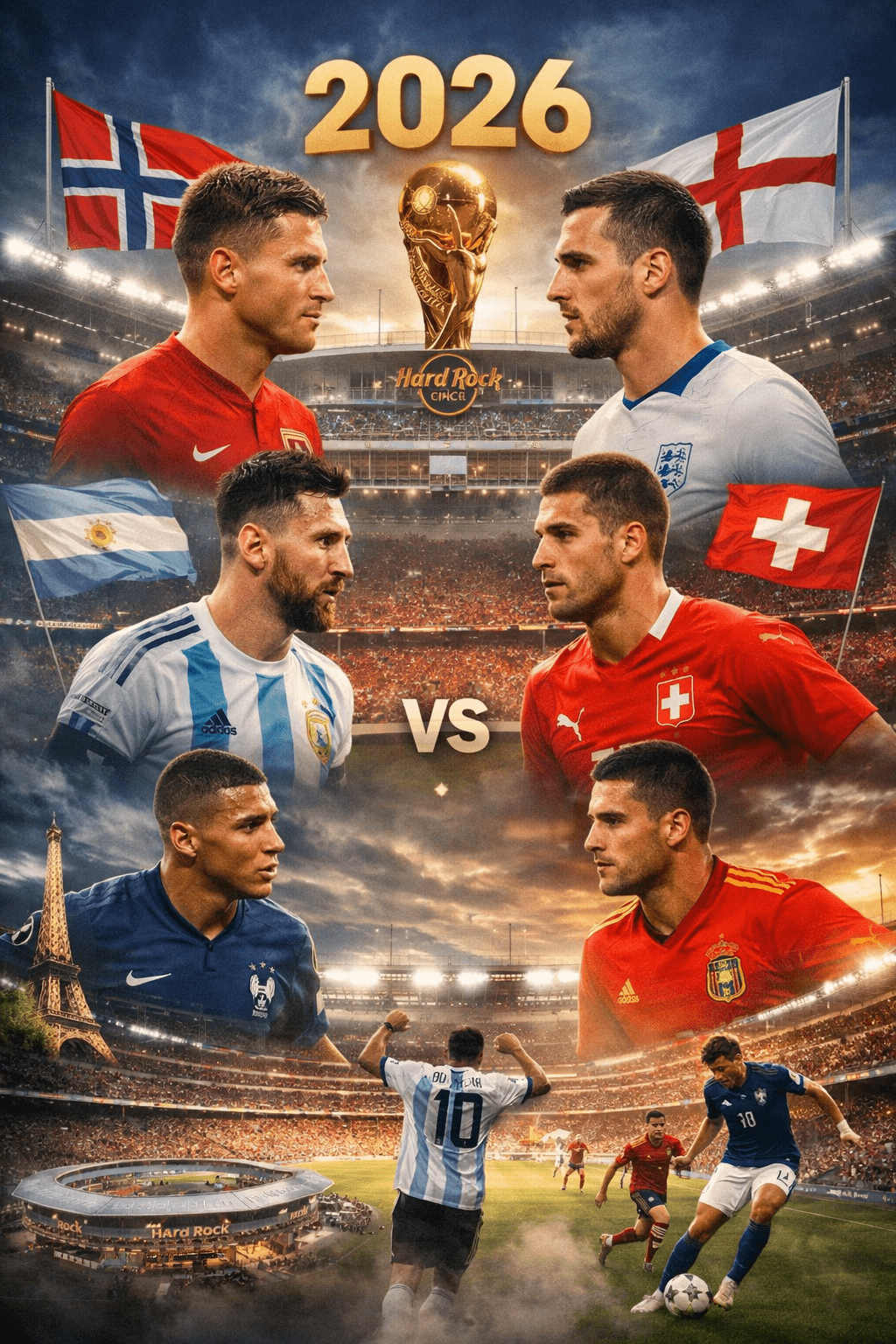 صراع العمالقة في كأس العالم يبدأ من ميامي إلى كانساس سيتي!
