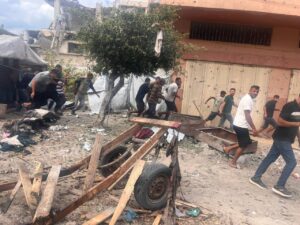 6 شهداء منهم سيدة وإصابات بقصف إسرائيلي على غزة