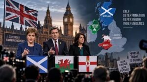 زلزال سياسي يهز بريطانيا: تحالف بين قادة اسكتلندا وويلز وأيرلندا الشمالية للمطالبة بالاستقلال.