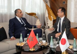 السيد عبد اللطيف حموشي يستقبل سفير اليابان فوق العادة والمفوض لدى المملكة المغربية.