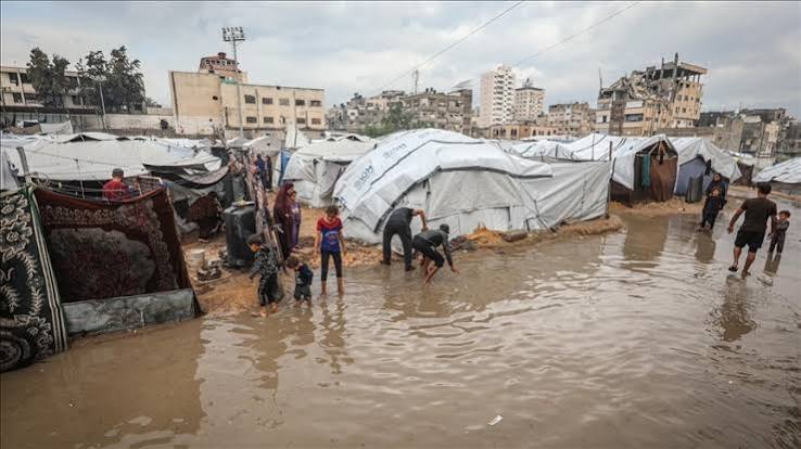 منظمة الأمم المتحدة: دعوة عاجلة لمساعدة حوالي 950 ألف نازح في قطاع غزة معرض لمخاطر الفيضانا 2 images 2026 10 22T231006.597