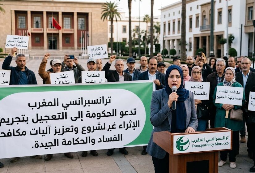 ترانسبرانسي المغرب تدعو الحكومة إلى التعجيل بتجريم الإثراء غير المشروع وتعزيز آليات مكافحة الفساد والحكامة الجيدة