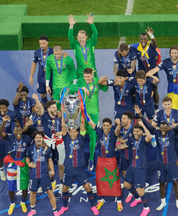 فوز سان جيرمان على أرسنال وتتويجه بلقب دوري أبطال أوروبا