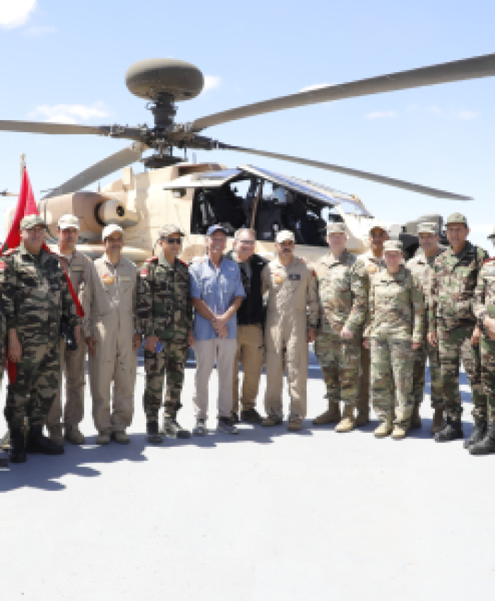 حفل استلام الدفعة الثانية من المروحيات القتالية من طراز “أباتشي AH-64E”